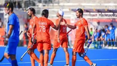 एशियन गेम्स 2026 में भारत का धमाका, दक्षिण कोरिया को 8-2 से रौंदा एशियन गेम्स 2026 में भारत का धमाका, दक्षिण कोरिया को 8-2 से रौंदा