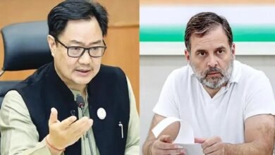 BRICS डिनर के वेज मेन्यू पर घमासान, राहुल गांधी के बयान पर रिजिजू का पलटवार BRICS डिनर के वेज मेन्यू पर घमासान, राहुल गांधी के बयान पर रिजिजू का पलटवार