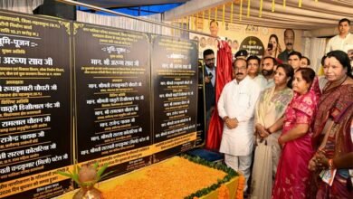 उप मुख्यमंत्री श्री अरुण साव ने 175 करोड़ के विकास कार्यों का किया लोकार्पण-भूमिपूजन