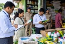 खाद-बीज कारोबार में गड़बड़ी पर बड़ी कार्रवाई, तीन लोगों पर FIR; 3 गोदाम सील