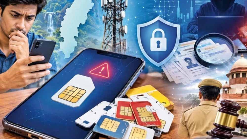 मोबाइल SIM को लेकर बड़ी चेतावनी, ये गलती पहुंचा सकती है जेल; 50 लाख तक जुर्माना मोबाइल SIM को लेकर बड़ी चेतावनी, ये गलती पहुंचा सकती है जेल; 50 लाख तक जुर्माना
