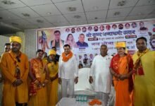 कृष्ण जन्माष्टमी पर सर्व यादव समाज की भव्य शोभायात्रा में शामिल हुए कैबिनेट मंत्री लखन लाल देवांगन