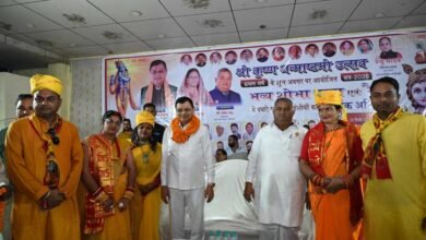 कृष्ण जन्माष्टमी पर सर्व यादव समाज की भव्य शोभायात्रा में शामिल हुए कैबिनेट मंत्री लखन लाल देवांगन