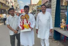 विघ्नहर्ता भगवान गणेश की भक्ति में रमा संजय श्रीवास्तव का निवास’