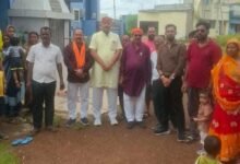 जामुल के वार्ड क्रमांक 05 में सी.सी.रोड निर्माण का काम स्थल पूजन के साथ हुआ आरम्भ