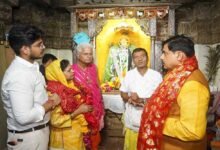 मुख्यमंत्री डॉ. यादव ने प्राचीन रुक्मणी माता मंदिर में किए दर्शन
