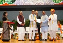 नई दिल्ली राष्ट्रीय कृषि सम्मेलन में शामिल हुए मंत्रीरामविचार नेताम