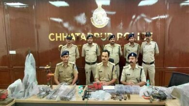मध्यप्रदेश पुलिस की अवैध हथियारों के मामले में बड़ी कार्रवाई