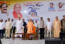 वेंकटचलम, नेल्लोर में स्वर्ण भारत ट्रस्ट के 25वें स्थापना दिवस समारोह में शामिल हुए सीएम योगी आदित्यनाथ