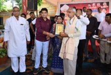 शिक्षकों के मार्गदर्शन और जनसेवा से ही संभव है, समाज व राष्ट्र का सर्वांगीण विकास- मंत्री  टंक राम वर्मा