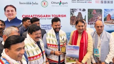 राष्ट्रीय पर्यटन मंच पर छत्तीसगढ़ की गूंज, देश-दुनिया के सामने खुली पर्यटन संभावनाओं की नई राह राष्ट्रीय पर्यटन मंच पर छत्तीसगढ़ की गूंज, देश-दुनिया के सामने खुली पर्यटन संभावनाओं की नई राह