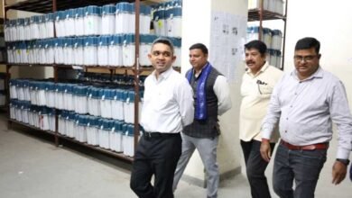 भोपाल में राजनीतिक दलों की मौजूदगी में खुला EVM गोदाम, कलेक्टर प्रियंक मिश्रा ने जांची सुरक्षा व्यवस्था भोपाल में राजनीतिक दलों की मौजूदगी में खुला EVM गोदाम, कलेक्टर प्रियंक मिश्रा ने जांची सुरक्षा व्यवस्था