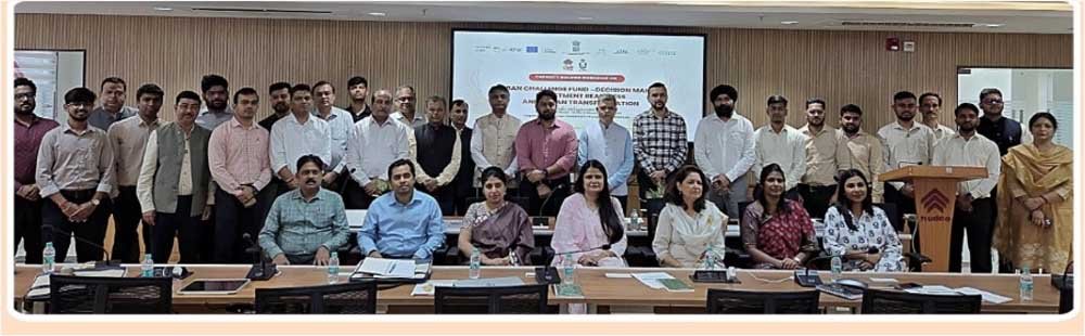 अर्बन चैलेंज फंड की दो दिवसीय कार्यशाला अर्बन चैलेंज फंड की दो दिवसीय कार्यशाला