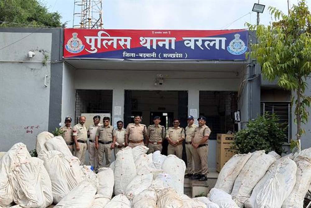 मध्यप्रदेश पुलिस की मादक पदार्थों के विरुद्ध प्रभावी कार्यवाही मध्यप्रदेश पुलिस की मादक पदार्थों के विरुद्ध प्रभावी कार्यवाही