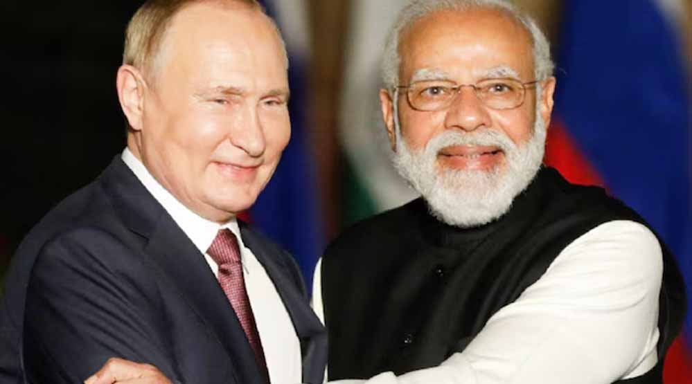 दो दिन बाद भारत आएंगे पुतिन, BRICS से पहले PM मोदी से होगी मुलाकात; इन मुद्दों पर चर्चा संभव दो दिन बाद भारत आएंगे पुतिन, BRICS से पहले PM मोदी से होगी मुलाकात; इन मुद्दों पर चर्चा संभव