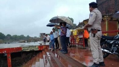 मंदाकिनी का फिर बढ़ा जलस्तर, चित्रकूट में प्रशासन अलर्ट मोड पर