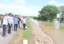 स्कूल शिक्षा मंत्री  गजेंद्र यादव की पहल पर भरदा में जलभराव की समस्या का त्वरित समाधान