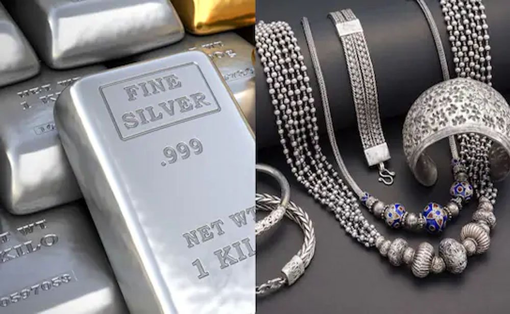 Silver Price Fall: चांदी के दाम में बड़ी गिरावट, ₹2200 से ज्यादा सस्ती Silver Price Fall: चांदी के दाम में बड़ी गिरावट, ₹2200 से ज्यादा सस्ती