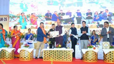 राज्यपाल रमेन डेका ‘द्रोणाचार्य संगम-2026’ में हुए शामिल, कहा-समय का सदुपयोग और परिश्रम ही सफलता की कुंजी राज्यपाल रमेन डेका ‘द्रोणाचार्य संगम-2026’ में हुए शामिल, कहा-समय का सदुपयोग और परिश्रम ही सफलता की कुंजी