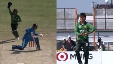 IND vs PAK: वैभव सूर्यवंशी के विकेट पर सैम अयूब का ‘बेबी सेलिब्रेशन’, अभिषेक शर्मा ने बल्ले से दिया करारा जवाब IND vs PAK: वैभव सूर्यवंशी के विकेट पर सैम अयूब का ‘बेबी सेलिब्रेशन’, अभिषेक शर्मा ने बल्ले से दिया करारा जवाब