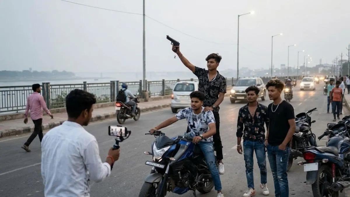 पटना में बढ़ रहा डिजिटल गैंग कल्चर, रील में हथियार और धमकी से बढ़ रही पुलिस की चिंता पटना में बढ़ रहा डिजिटल गैंग कल्चर, रील में हथियार और धमकी से बढ़ रही पुलिस की चिंता