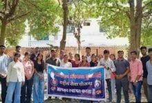 राष्ट्रीय सेवा योजना के स्वयंसेवकों ने सार्वजनिक स्थानों एवं तालाबों के आसपास चलाया व्यापक स्वच्छता अभियान 