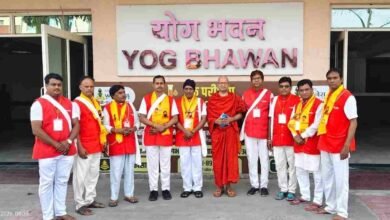 भिलाई को योग नगरी बनाने के संकल्प के साथ हरिद्वार से लौटे योग साधक