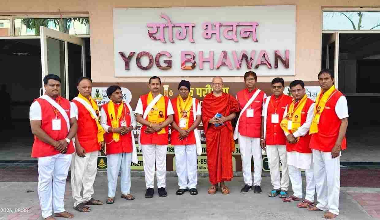 भिलाई को योग नगरी बनाने के संकल्प के साथ हरिद्वार से लौटे योग साधक भिलाई को योग नगरी बनाने के संकल्प के साथ हरिद्वार से लौटे योग साधक