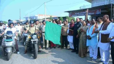सड़क सुरक्षा का संदेश लेकर सूरजपुर में दौड़े 800 प्रतिभागी