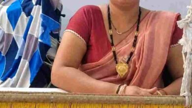 उन्नत उपकरण सहायता योजना से टोकेश्वरी साहू को बुनाई कार्य में मिली सहूलियत उन्नत उपकरण सहायता योजना से टोकेश्वरी साहू को बुनाई कार्य में मिली सहूलियत