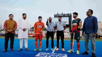 जसकरण सिंह के पांच गोलों के बावजूद बैलाडीला बुल्स जीत से दूर, संस्कारधानी स्ट्राइकर्स ने 5-5 से ड्रॉ कराया मुकाबला
