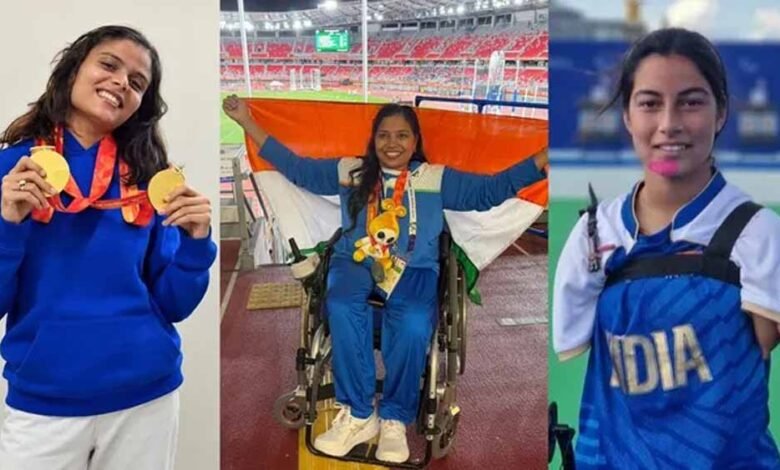 पैरा एशियन गेम्स में बेटियों ने शानदार प्रदर्शन कर मेडल जीते, देश का नाम रोशन किया पैरा एशियन गेम्स में बेटियों ने शानदार प्रदर्शन कर मेडल जीते, देश का नाम रोशन किया