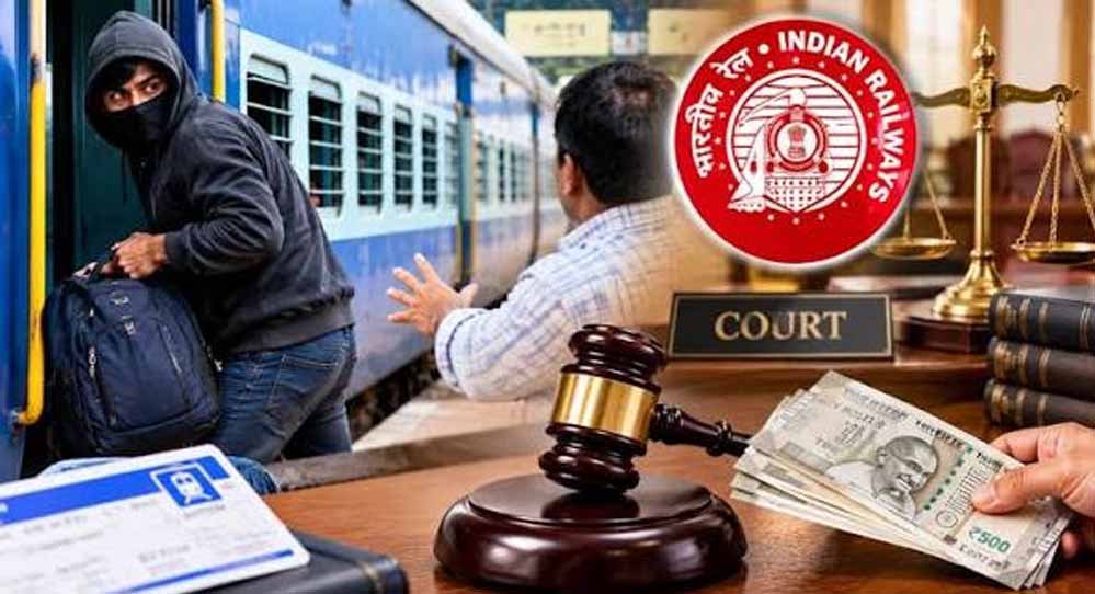 ट्रेन में यात्री का बैग चोरी होने पर रेलवे को झटका, अब देना होगा ₹1.45 लाख का मुआवजा ट्रेन में यात्री का बैग चोरी होने पर रेलवे को झटका, अब देना होगा ₹1.45 लाख का मुआवजा