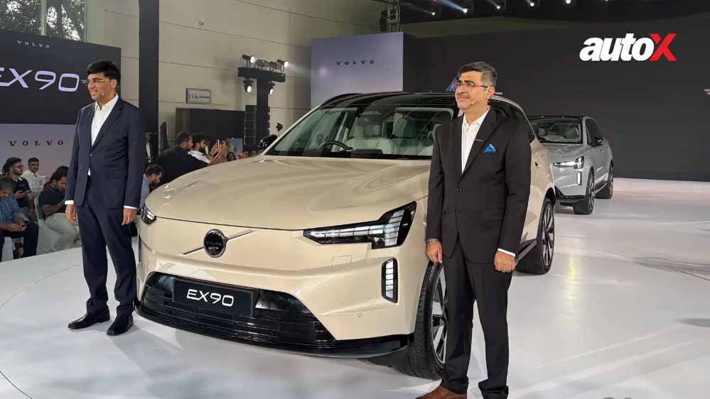 Volvo EX90 भारत में लॉन्च, ₹1.26 करोड़ कीमत; एक चार्ज में मिलेगी 625 KM तक की रेंज Volvo EX90 भारत में लॉन्च, ₹1.26 करोड़ कीमत; एक चार्ज में मिलेगी 625 KM तक की रेंज