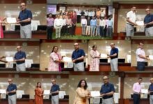 मुख्य सचिव ने ई-ऑफिस एवं समयबद्ध उपस्थिति, आई-गाट प्रशिक्षण कोर्स में उत्कृष्ट कार्य करने के लिए अधिकारी-कर्मचारियों को किया सम्मानित