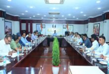 राष्ट्रपति द्रौपदी मुर्मू के छत्तीसगढ़ प्रवास की तैयारियों  के संबंध में लोकभवन में बैठक आयोजित