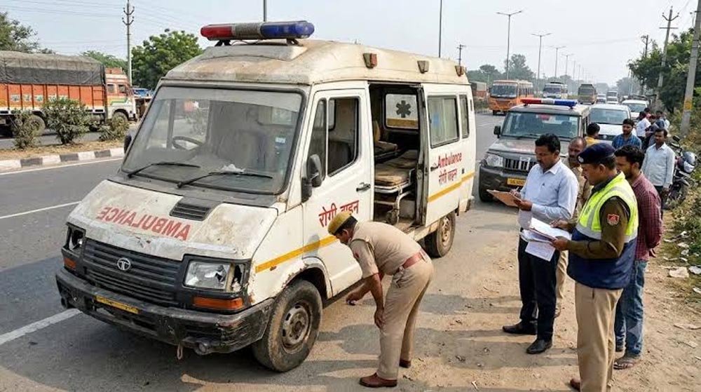 यूपी में 772 अनफिट एंबुलेंस के चालान, 135 वाहन बंद; परिवहन विभाग की कार्रवाई से मचा हड़कंप यूपी में 772 अनफिट एंबुलेंस के चालान, 135 वाहन बंद; परिवहन विभाग की कार्रवाई से मचा हड़कंप