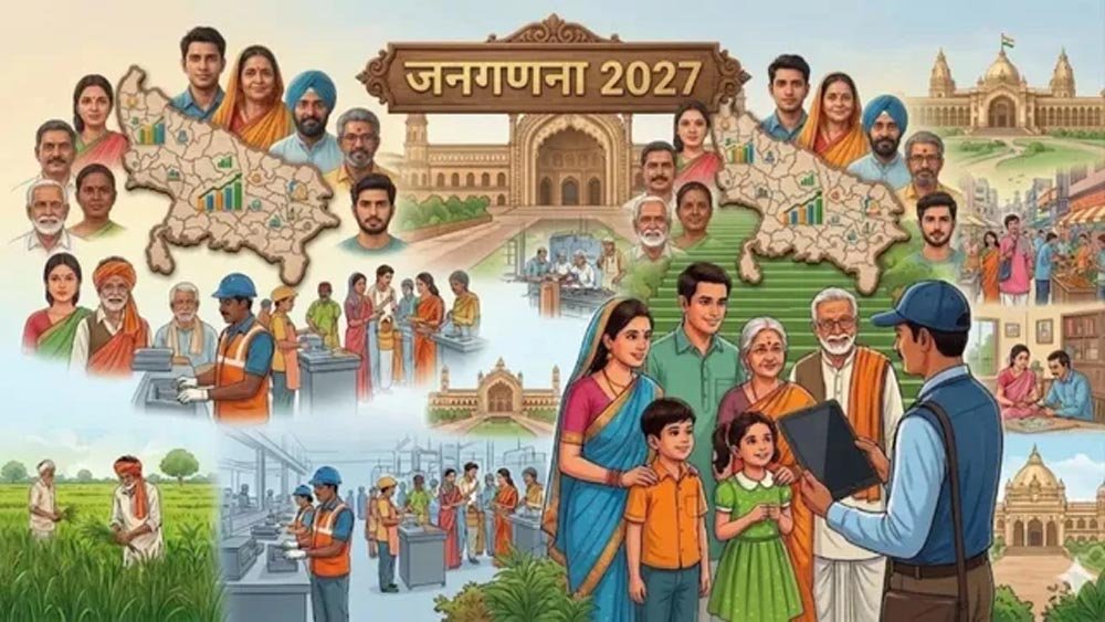 जनगणना-2027: घर नहीं पहुंचे गणनाकर्मी तो 1855 पर करें फोन, जानें कब से शुरू होगा सर्वे जनगणना-2027: घर नहीं पहुंचे गणनाकर्मी तो 1855 पर करें फोन, जानें कब से शुरू होगा सर्वे