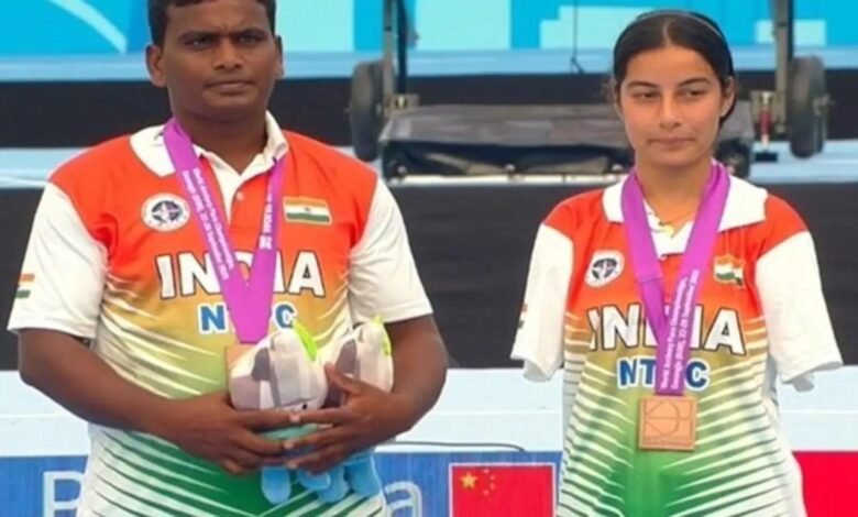 एशियन पैरा गेम्स 2026: भारत ने पहले दिन जीते 11 मेडल, चार गोल्ड के साथ पदक तालिका में चौथे स्थान पर एशियन पैरा गेम्स 2026: भारत ने पहले दिन जीते 11 मेडल, चार गोल्ड के साथ पदक तालिका में चौथे स्थान पर