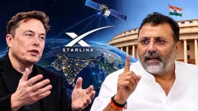 Starlink विवाद पर निशिकांत दुबे का एलन मस्क को जवाब, बोले- देश की सुरक्षा से समझौता नहीं Starlink विवाद पर निशिकांत दुबे का एलन मस्क को जवाब, बोले- देश की सुरक्षा से समझौता नहीं