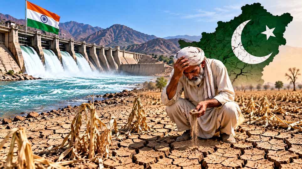 सिंधु जल संकट के बीच पाकिस्तान को बड़ा झटका, रबी सीजन में 22% पानी की कमी का अनुमान