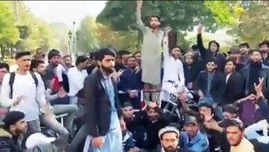 PoK में पाकिस्तान सरकार के खिलाफ आंदोलन तेज, JKJAAC ने 24 अक्टूबर से 1 नवंबर तक घोषित किया प्रोटेस्ट वीक PoK में पाकिस्तान सरकार के खिलाफ आंदोलन तेज, JKJAAC ने 24 अक्टूबर से 1 नवंबर तक घोषित किया प्रोटेस्ट वीक