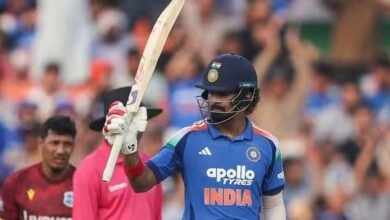 IND vs WI: केएल राहुल का नाबाद शतक, रोहित के 92 रन से भारत ने खड़ा किया 351 रनों का पहाड़ IND vs WI: केएल राहुल का नाबाद शतक, रोहित के 92 रन से भारत ने खड़ा किया 351 रनों का पहाड़