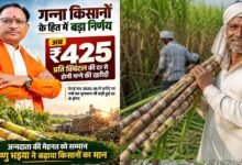छत्तीसगढ़ में गन्ना मूल्य ₹425 प्रति क्विंटल, देश में सबसे ज्यादा दर देने का दावा