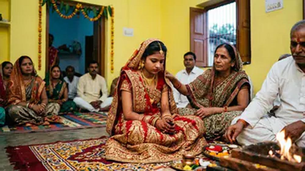 भारत में हर 5 में से 1 लड़की की शादी 18 साल से पहले, बाल विवाह खत्म करने की राह में बड़ी चुनौती भारत में हर 5 में से 1 लड़की की शादी 18 साल से पहले, बाल विवाह खत्म करने की राह में बड़ी चुनौती