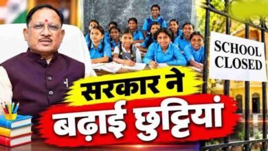 छत्तीसगढ़ में स्कूलों की दिवाली छुट्टियां बढ़ीं, अब 6 से 11 नवंबर तक रहेगा अवकाश छत्तीसगढ़ में स्कूलों की दिवाली छुट्टियां बढ़ीं, अब 6 से 11 नवंबर तक रहेगा अवकाश