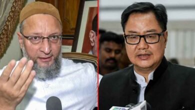 किरेन रिजिजू ने की ओवैसी की तारीफ, एलन मस्क के बयान पर छिड़ी बहस किरेन रिजिजू ने की ओवैसी की तारीफ, एलन मस्क के बयान पर छिड़ी बहस