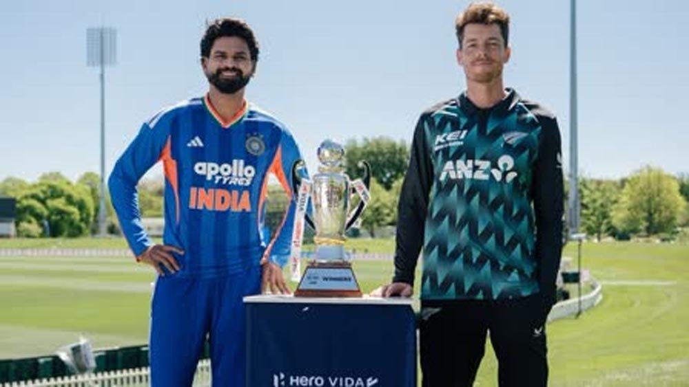 IND vs NZ 1st T20: क्राइस्टचर्च में आज भिड़ेंगे भारत और न्यूजीलैंड, जानें प्लेइंग-11 IND vs NZ 1st T20: क्राइस्टचर्च में आज भिड़ेंगे भारत और न्यूजीलैंड, जानें प्लेइंग-11