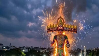 इंदौर में 121 और भोपाल में 105 फीट ऊंचा रावण जलेगा, उज्जैन में फूलों की वर्षा इंदौर में 121 और भोपाल में 105 फीट ऊंचा रावण जलेगा, उज्जैन में फूलों की वर्षा
