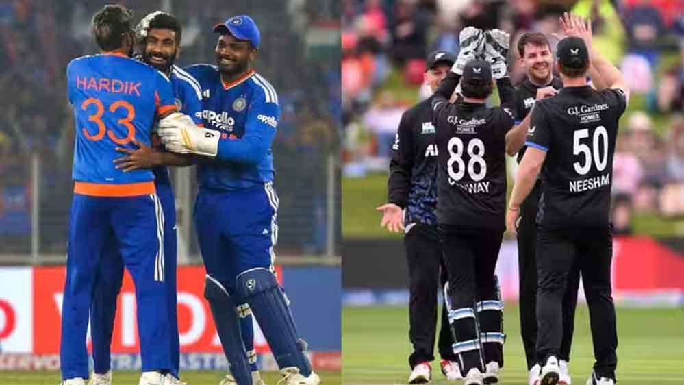 भारत-न्यूजीलैंड पहला T20: क्या इस बार 300 रन पार करेगी टीम इंडिया? जानें संभावित प्लेइंग-11 भारत-न्यूजीलैंड पहला T20: क्या इस बार 300 रन पार करेगी टीम इंडिया? जानें संभावित प्लेइंग-11
